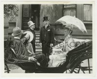 4d606 LIFE WITH FATHER  8.25x10 still 1947 William Powell by Irene Dunne in carriage with kids!