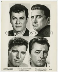 4d612 LIST OF ADRIAN MESSENGER  8x10 still 1963 Tony Curtis, Kirk Douglas, Burt Lancaster, Mitchum!