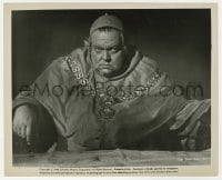 4d641 MAN FOR ALL SEASONS  8.25x10 still 1966 great portrait of Orson Welles as Cardinal Wolsey!