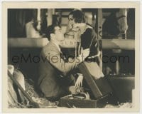 4d643 MAN I LOVE deluxe 8x10 still 1929 c/u of Mary Brian & Richard Arlen by phonograph in stable!
