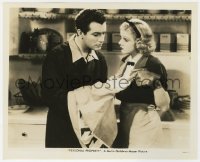 4d757 PERSONAL PROPERTY  8x10 still 1937 sexy Jean Harlow shows Robert Taylor dirty dishes!