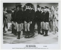 4d778 PRODUCERS  8.25x10 still 1967 Mel Brooks classic, wacky image of showgirls in Nazi uniforms!