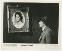 4d871 SOMEWHERE IN TIME  8x9.75 still 1980 Christopher Reeve falls in love w/ Jane Seymour's photo!