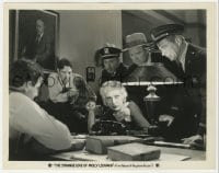 4d886 STRANGE LOVE OF MOLLY LOUVAIN  8x10.25 still 1932 Ann Dvorak interrogated by Middleton & cops!