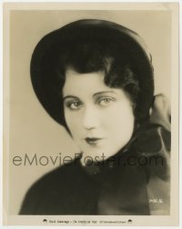 4d889 STREET OF SIN  8x10 still 1928 head & shoulders portrait of beautiful Fay Wray wearing bonnet!