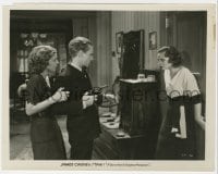 4d918 TAXI  8x10.25 still 1932 Loretta Young & James Cagney blocked from leaving by Dorothy Burgess!