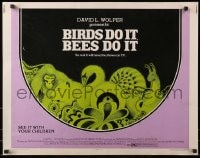 4f507 BIRDS DO IT, BEES DO IT 1/2sh 1975 images of animals from sex documentary!