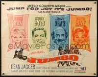 4f626 JUMBO 1/2sh 1962 Doris Day, Jimmy Durante, Stephen Boyd, Martha Raye circus elephant!