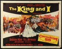 4f631 KING & I 1/2sh 1956 art of Deborah Kerr & Yul Brynner by Hooks, Rodgers & Hammerstein