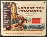 4f642 LAND OF THE PHARAOHS style A 1/2sh 1955 sexy Egyptian Joan Collins, Howard Hawks!