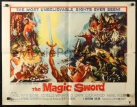 4f663 MAGIC SWORD 1/2sh 1961 Gary Lockwood wields the most incredible weapon ever!