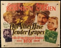 4f690 OUR VINES HAVE TENDER GRAPES style A 1/2sh 1945 Edward G. Robinson & young Margaret O'Brien!