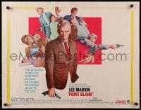 4f696 POINT BLANK 1/2sh 1967 Lee Marvin, Angie Dickinson, John Boorman film noir!