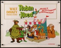 4f718 ROBIN HOOD 1/2sh 1973 Walt Disney's cartoon version, the way it REALLY happened!