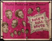 4f719 ROCK 'N' ROLL REVUE 1/2sh 1955 Duke Ellington, Nat King Cole, Dinah Washington & more!