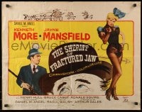 4f733 SHERIFF OF FRACTURED JAW 1/2sh 1959 sexy burlesque Jayne Mansfield, sheriff Kenneth More!