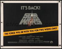 4f750 STAR WARS 1/2sh R1981 George Lucas classic epic, art by Tom Jung!
