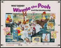 4f791 WINNIE THE POOH & THE BLUSTERY DAY 1/2sh 1969 A.A. Milne, Tigger, Piglet, Eeyore!