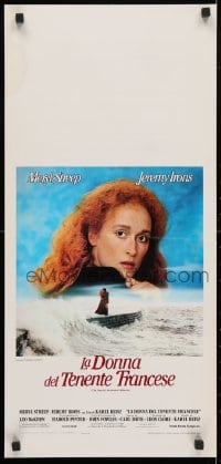 4f874 FRENCH LIEUTENANT'S WOMAN Italian locandina 1981 great images of Meryl Streep & Jeremy Irons!