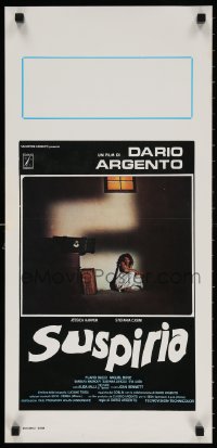 4f966 SUSPIRIA Italian locandina 1977 Argento horror, Mario de Berardinis art, white title!
