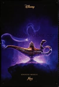 4g510 ALADDIN teaser DS 1sh 2019 Walt Disney, Ritchie, Smith as the Genie, Massoud in title role!