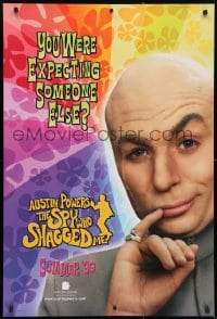 4g529 AUSTIN POWERS: THE SPY WHO SHAGGED ME teaser 1sh 1997 Mike Myers as Dr. Evil!
