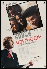4g575 BRING ON THE NIGHT 1sh 1985 Sting with guitar, 1st solo album, directed by Michael Apted!