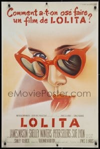 4g261 LOLITA 24x36 commercial poster 2000 Kubrick, Lyon with sunglasses & lollipop by Roger Soubie!