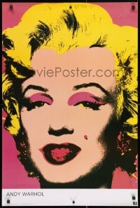 4g265 MARILYN MONROE 24x36 commercial poster 2004 classic close-up pop art by Andy Warhol!