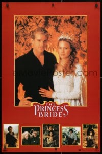 4g273 PRINCESS BRIDE 23x35 commercial poster 1987 Cary Elwes & pretty Robin Wright w/top cast!