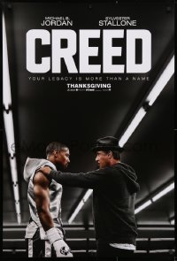 4g600 CREED teaser DS 1sh 2015 image of Sylvester Stallone as Rocky Balboa with Michael Jordan!