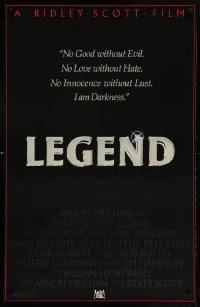 4g747 LEGEND reproduction poster 1986 Tom Cruise, Mia Sara, Tim Curry, Ridley Scott, cool title design