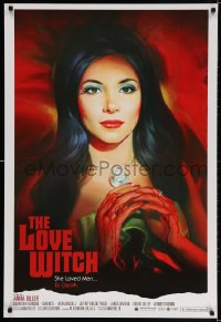 4g762 LOVE WITCH 1sh 2017 Robinson in title role as Elaine, vintage-style art by Koelsch!