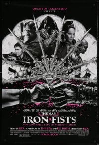 4g769 MAN WITH THE IRON FISTS advance DS 1sh 2012 Russell Crowe, Cung Le, sexy Lucy Liu!