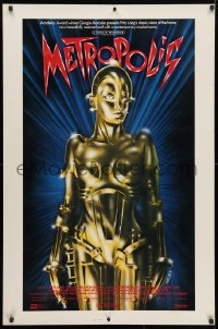 4g783 METROPOLIS int'l 1sh R1984 Brigitte Helm as the gynoid Maria, The Machine Man!