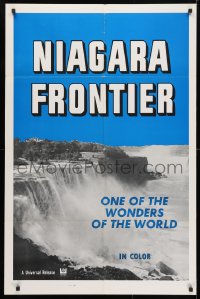 4g804 NIAGARA FRONTIER 1sh R1960s Documentary, great image of one of the wonders of the world!