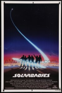 4g899 SOLARBABIES 1sh 1986 Richard Jordan, Jami Gertz, Jason Patric, sci-fi!