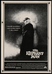 4g345 ELEPHANT MAN 17x24 special poster 1980 John Hurt is not an animal, Anthony Hopkins, David Lynch!