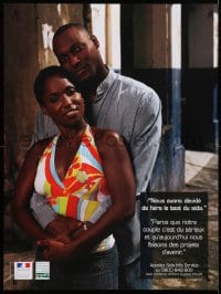 4g420 NOUS AVONS DECIDE DE FAIRE LE TEST DU SIDA 24x32 French special poster 2000s HIV/AIDS!