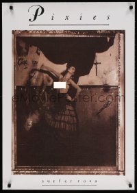 4g117 PIXIES 23x33 music poster 1988 Surfer Rosa, alternative rock, great erotic imagery!