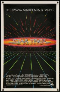 4g911 STAR TREK foil heavy stock 25x39 1sh 1979 Huyssen, the adventure is just beginning!