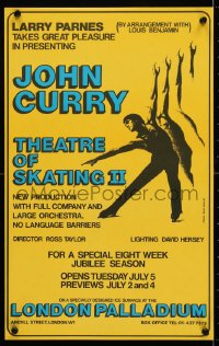 4g089 THEATRE OF SKATING II stage play English WC 1977 ice skating, full company & large orchestra!