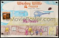 4g123 WESLEY WILLIS & THE DRAGNEWS 11x17 music poster 2001 Greatest Hits Volume 3, different art!