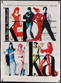 4h005 KIKA linen Colombian poster 1993 Pedro Almodovar, great full-length images of sexy models!