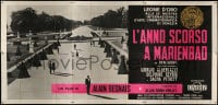 4j001 LAST YEAR AT MARIENBAD Italian billboard 1961 Resnais' L'Annee derniere a Marienbad, rare!