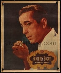 4j086 HUMPHREY BOGART jumbo LC 1948 best Warner Bros. studio portrait with cigarette, ultra rare!