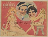 4k237 FOX MOVIETONE FOLLIES OF 1929 LC 1929 art of Sue Carol & David Rollins with sexy ladies!