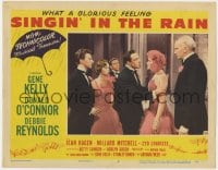 4k311 SINGIN' IN THE RAIN LC #3 1952 top cast members in classic confrontation at movie's end!
