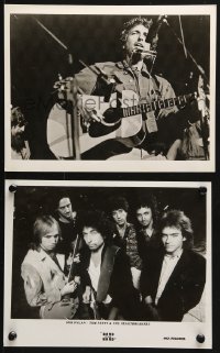 4m952 BOB DYLAN 2 8x10 stills 1970s on stage and with Tom Petty and the Heartbreakers!