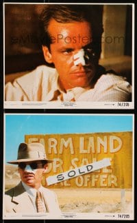 4m175 CHINATOWN 2 8x10 mini LCs 1974 images of Jack Nicholson, Roman Polanski classic!